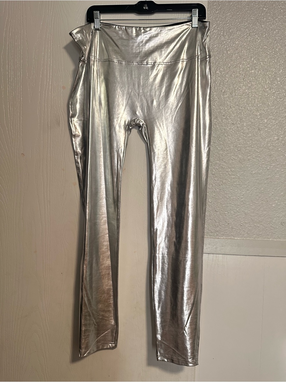 L&B Silver Metallic Leggings